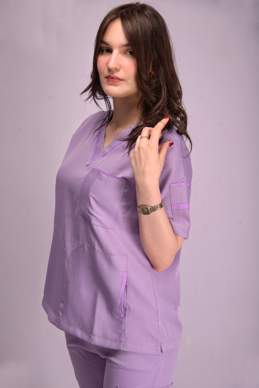 𝐏𝐋𝐔𝐌 𝐏𝐔𝐑𝐏𝐋𝐄 𝐕-𝐍𝐞𝐜𝐤 𝐬𝐜𝐫𝐮𝐛