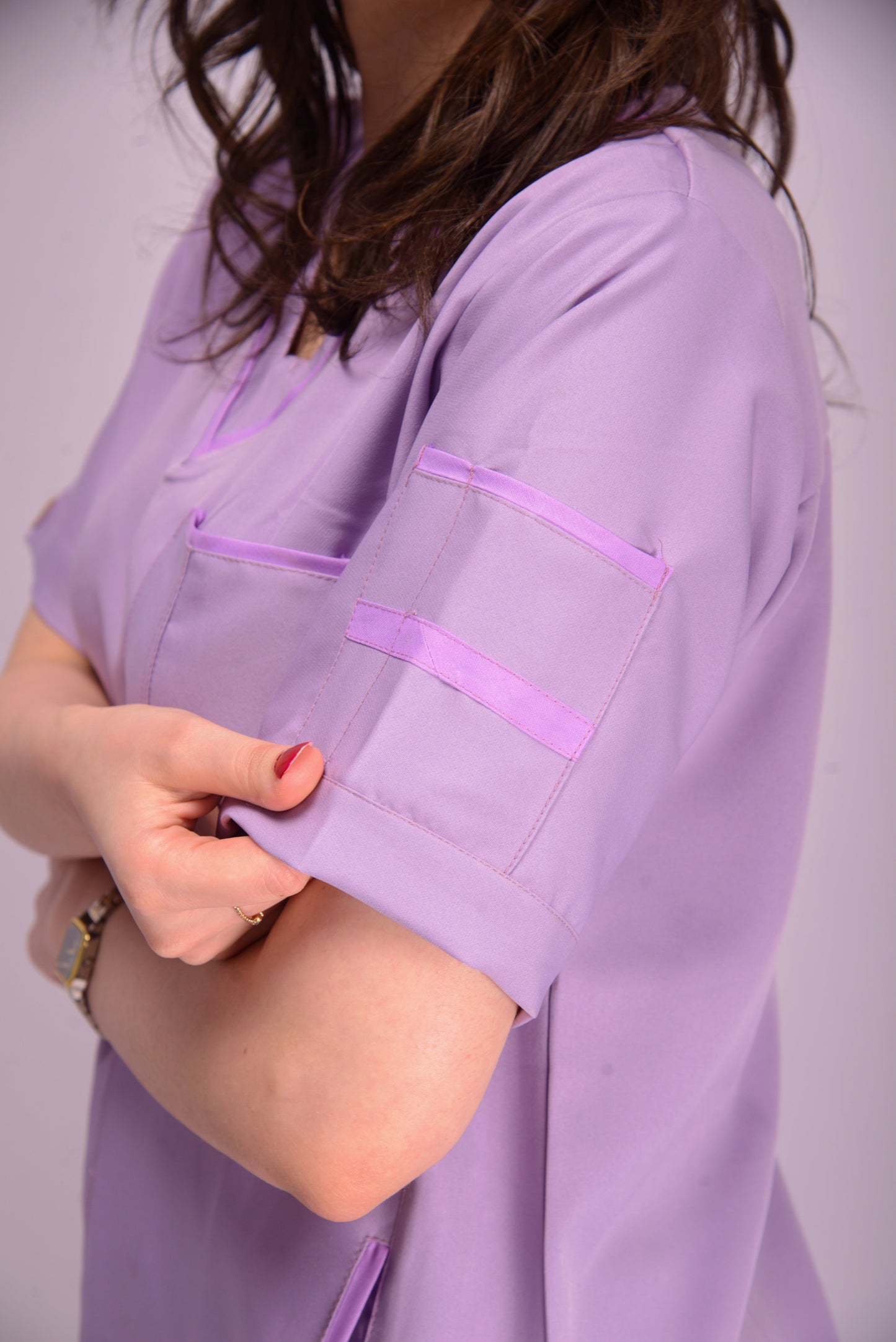 𝐏𝐋𝐔𝐌 𝐏𝐔𝐑𝐏𝐋𝐄 𝐕-𝐍𝐞𝐜𝐤 𝐬𝐜𝐫𝐮𝐛