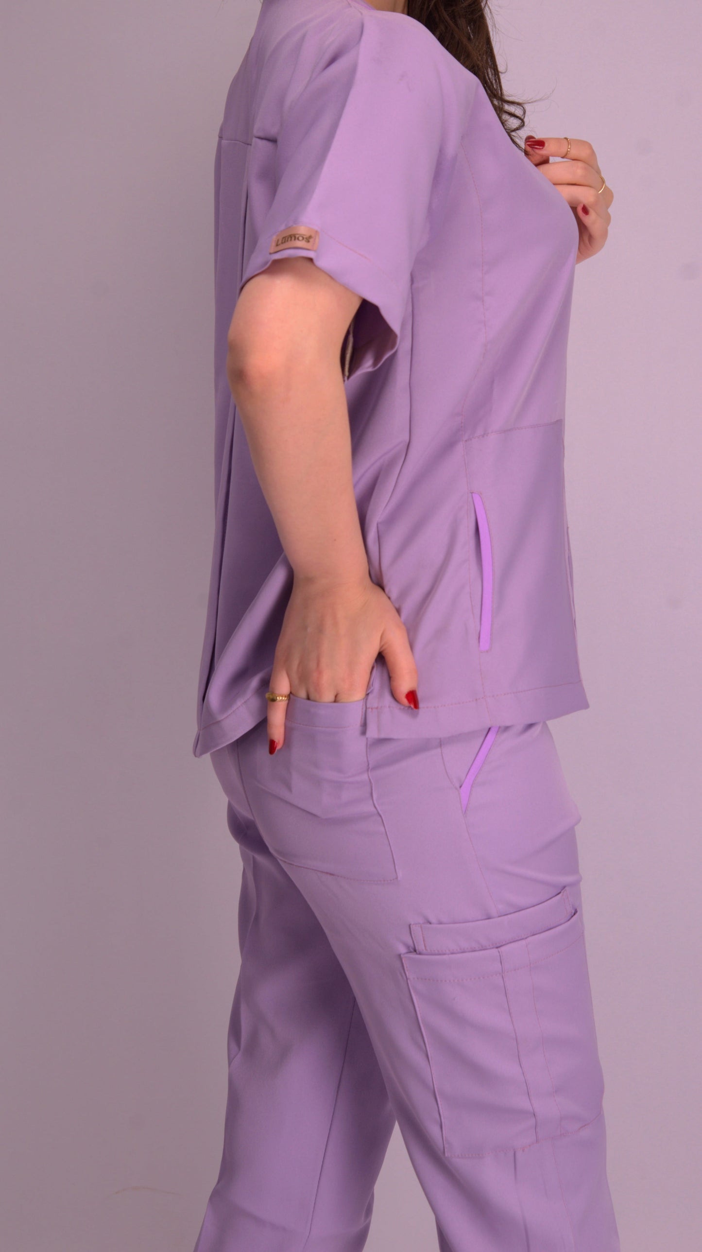 𝐏𝐋𝐔𝐌 𝐏𝐔𝐑𝐏𝐋𝐄 𝐕-𝐍𝐞𝐜𝐤 𝐬𝐜𝐫𝐮𝐛