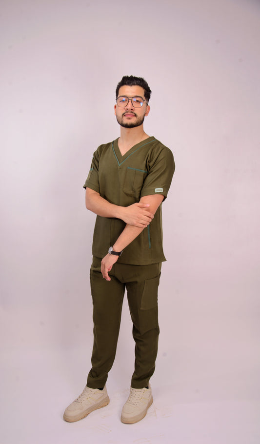 𝐎𝐋𝐈𝐕𝐄 𝐆𝐑𝐄𝐄𝐍  𝐕-𝐍𝐞𝐜𝐤 𝐬𝐜𝐫𝐮𝐛