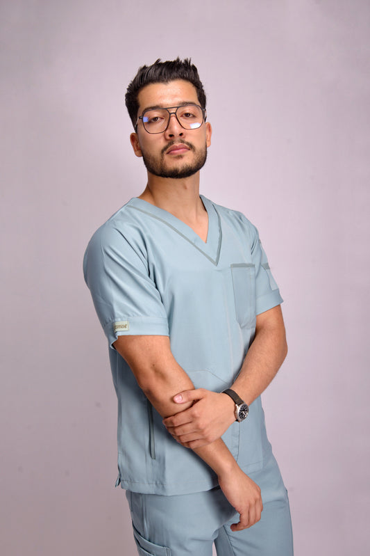 𝐁𝐑𝐄𝐄𝐙𝐄 𝐁𝐋𝐔𝐄 𝐕-𝐍𝐞𝐜𝐤 𝐬𝐜𝐫𝐮𝐛