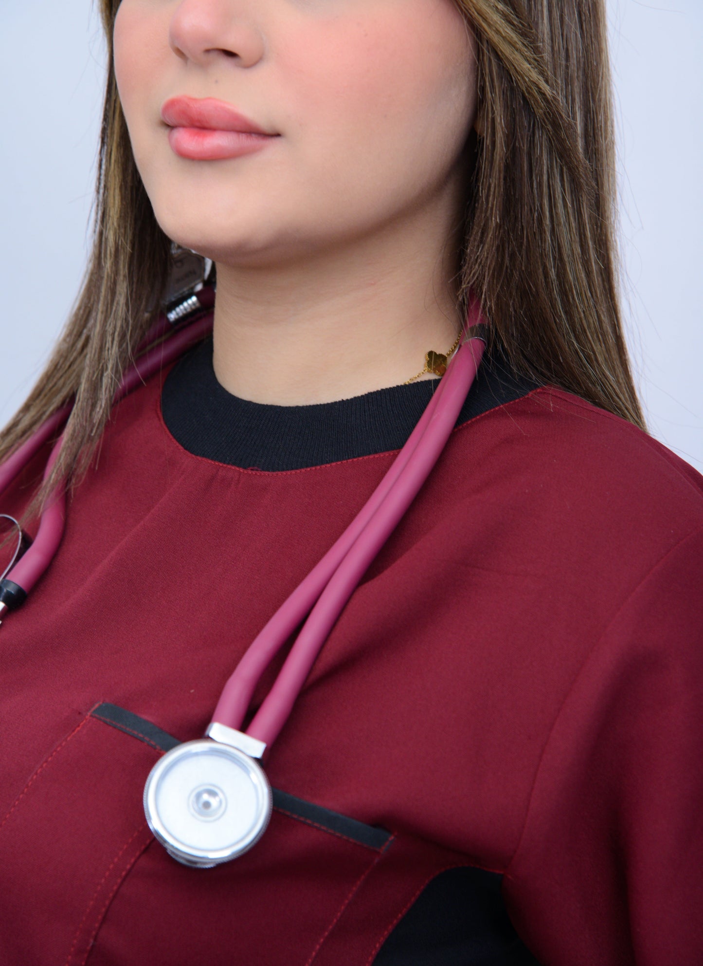 ROUND-NECK IMPERIAL RED  (unisexe)