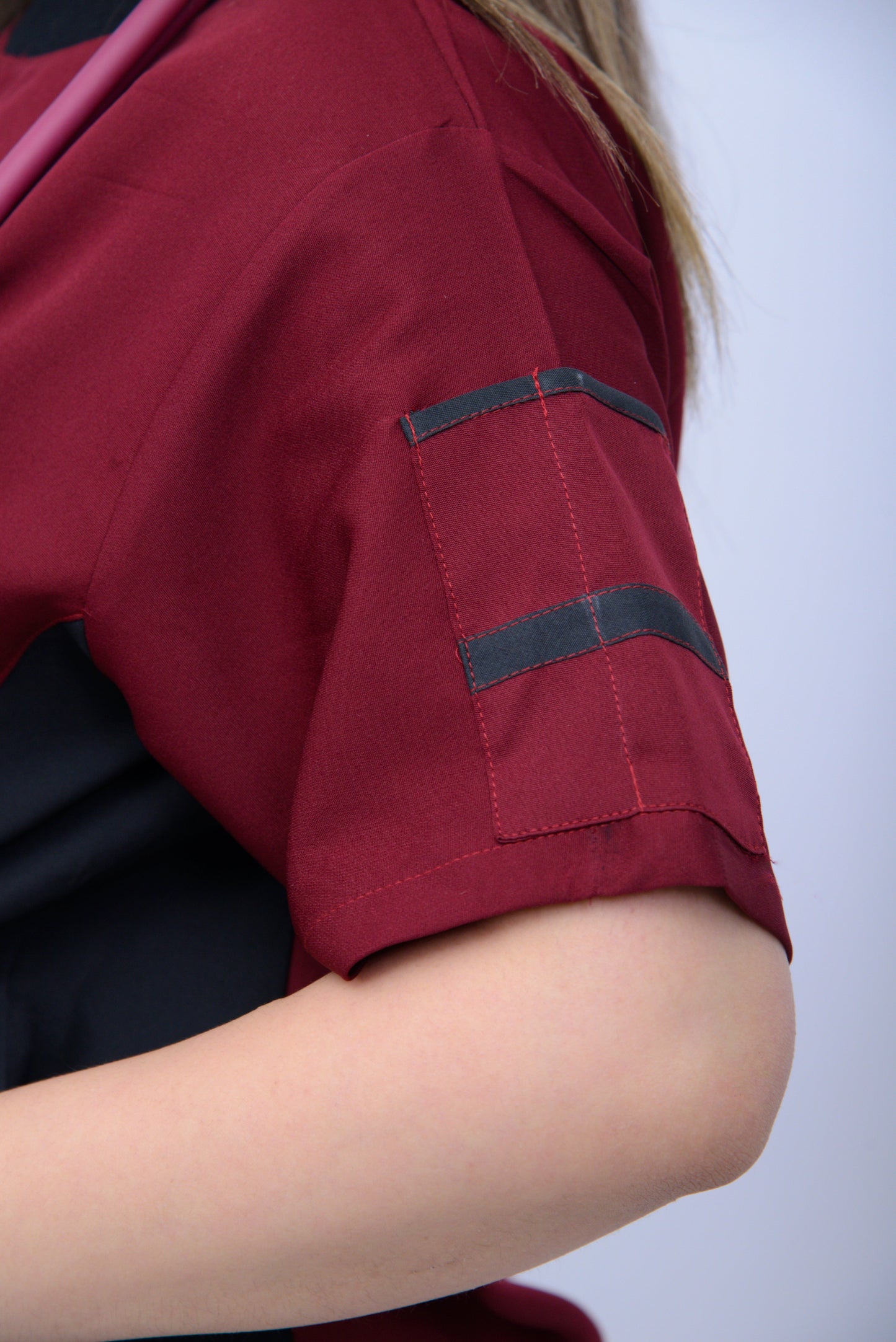 ROUND-NECK IMPERIAL RED  (unisexe)