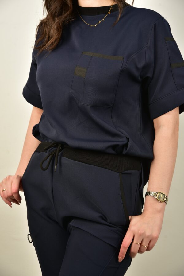 ROUND-NECK (DARK-OCEAN-BLUE)
