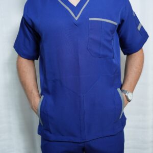 V-NECK ( PETROL-Blue )