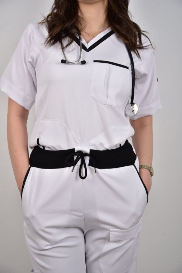 V-NECK (White ) – Image 4